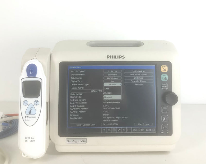 Philips Suresigns VS4 Patient Monitor [Used]