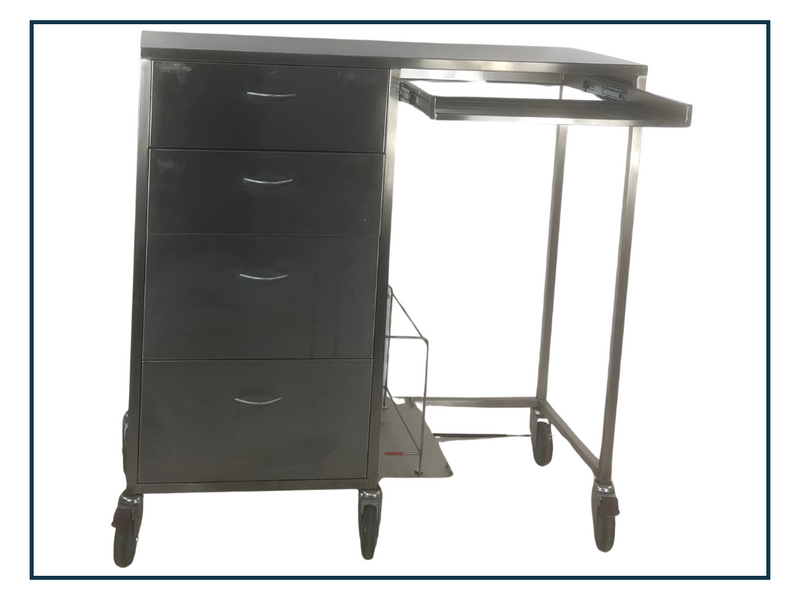 Stainless Steel Instrument Trolley [Refurbished]